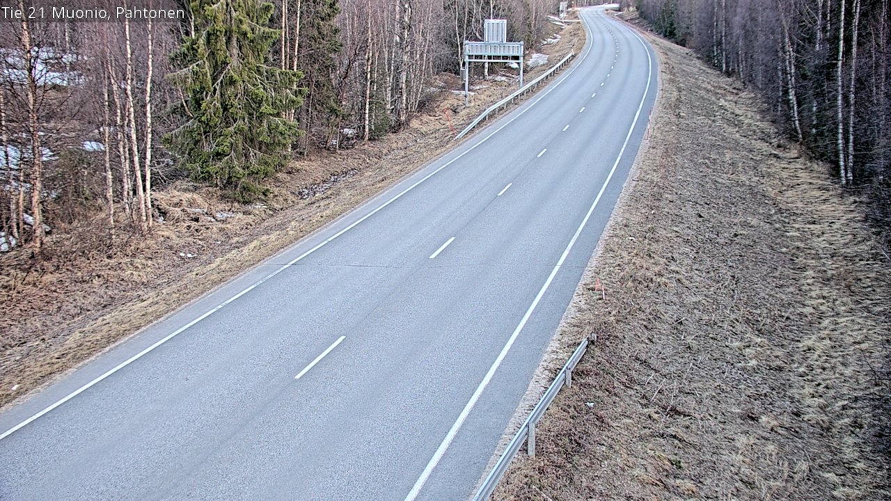 Kelikamerat Kuva Tie 21 Muonio Pahtonen, Muonio, Lappi