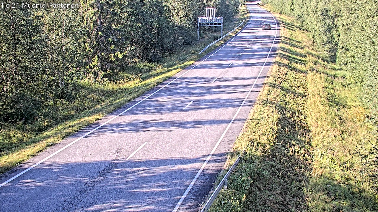 Weather Camera Image Road 21 Muonio Pahtonen, Muonio, Lappi