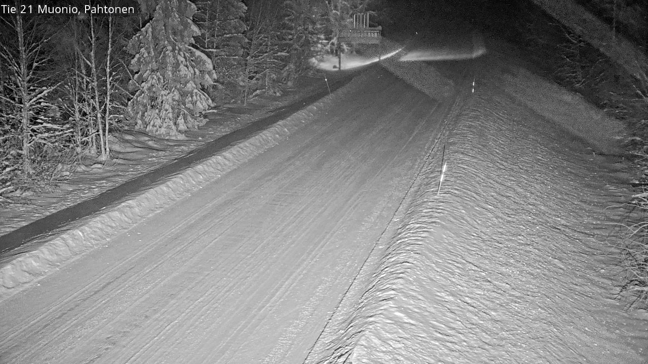 Kelikamerat Kuva Tie 21 Muonio Pahtonen, Muonio, Lappi