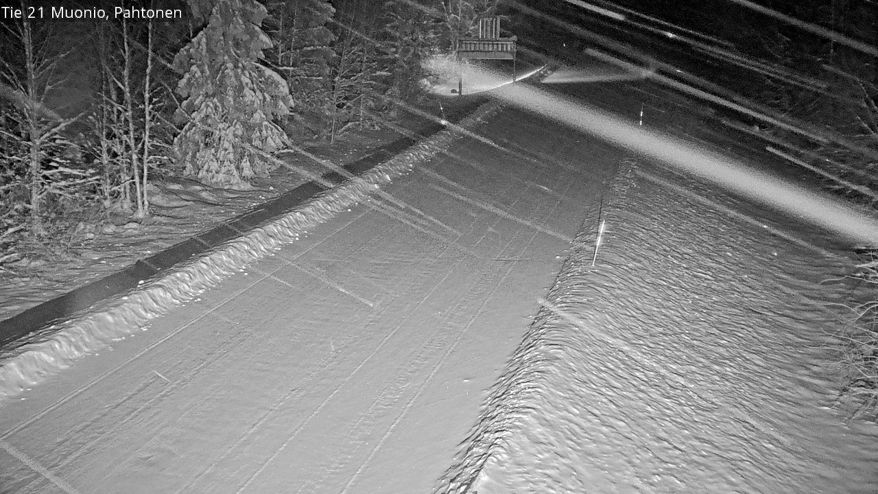 Kelikamerat Kuva Tie 21 Muonio Pahtonen, Muonio, Lappi