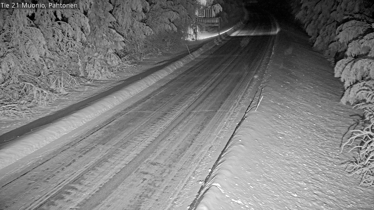 Kelikamerat Kuva Tie 21 Muonio Pahtonen, Muonio, Lappi