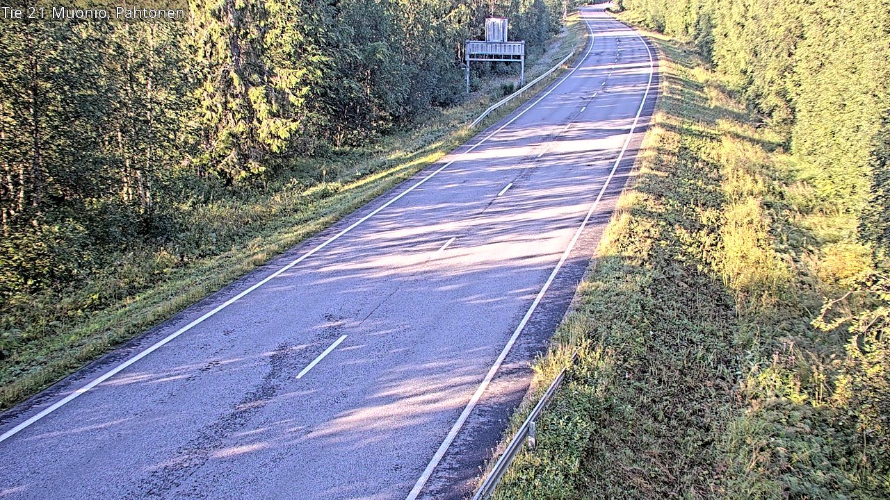 Weather Camera Image Road 21 Muonio Pahtonen, Muonio, Lappi