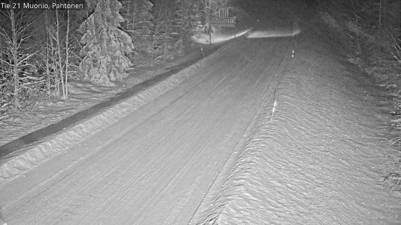 Kelikamerat Kuva Tie 21 Muonio Pahtonen, Muonio, Lappi