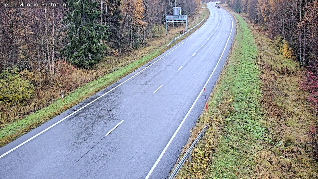 Kelikamerat Kuva Tie 21 Muonio Pahtonen, Muonio, Lappi