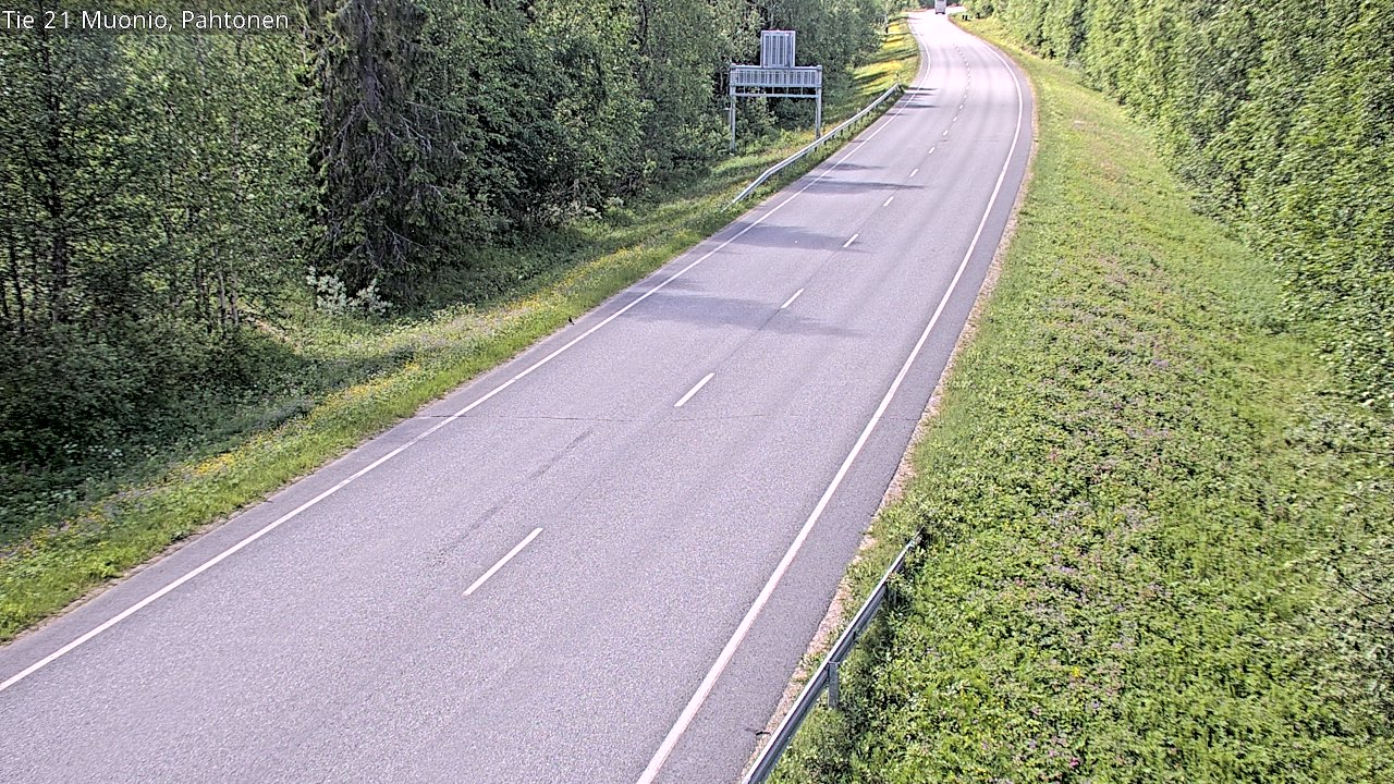 Kelikamerat Kuva Tie 21 Muonio Pahtonen, Muonio, Lappi