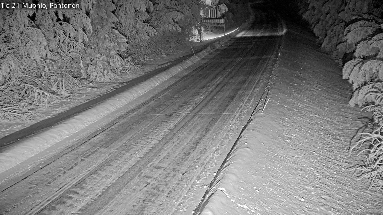 Kelikamerat Kuva Tie 21 Muonio Pahtonen, Muonio, Lappi