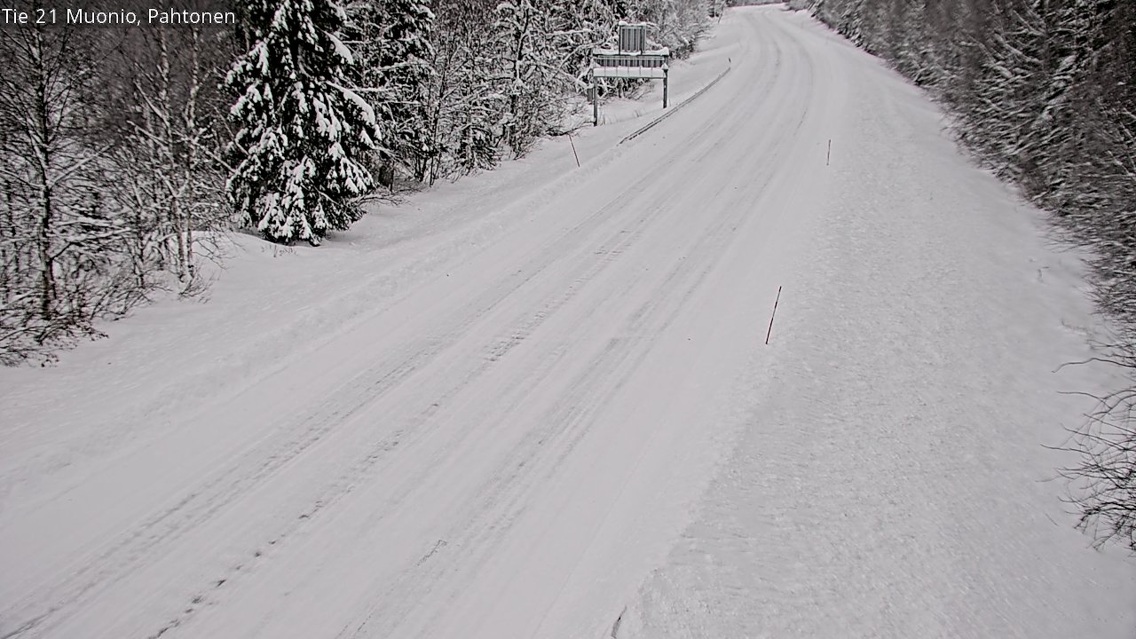 Kelikamerat Kuva Tie 21 Muonio Pahtonen, Muonio, Lappi