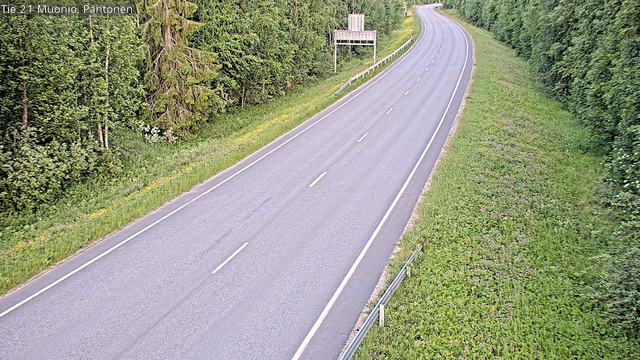 Kelikamerat Kuva Tie 21 Muonio Pahtonen, Muonio, Lappi