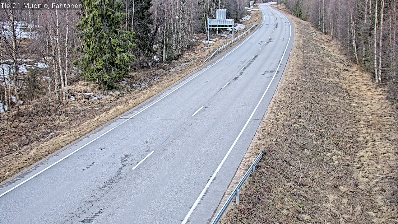 Kelikamerat Kuva Tie 21 Muonio Pahtonen, Muonio, Lappi