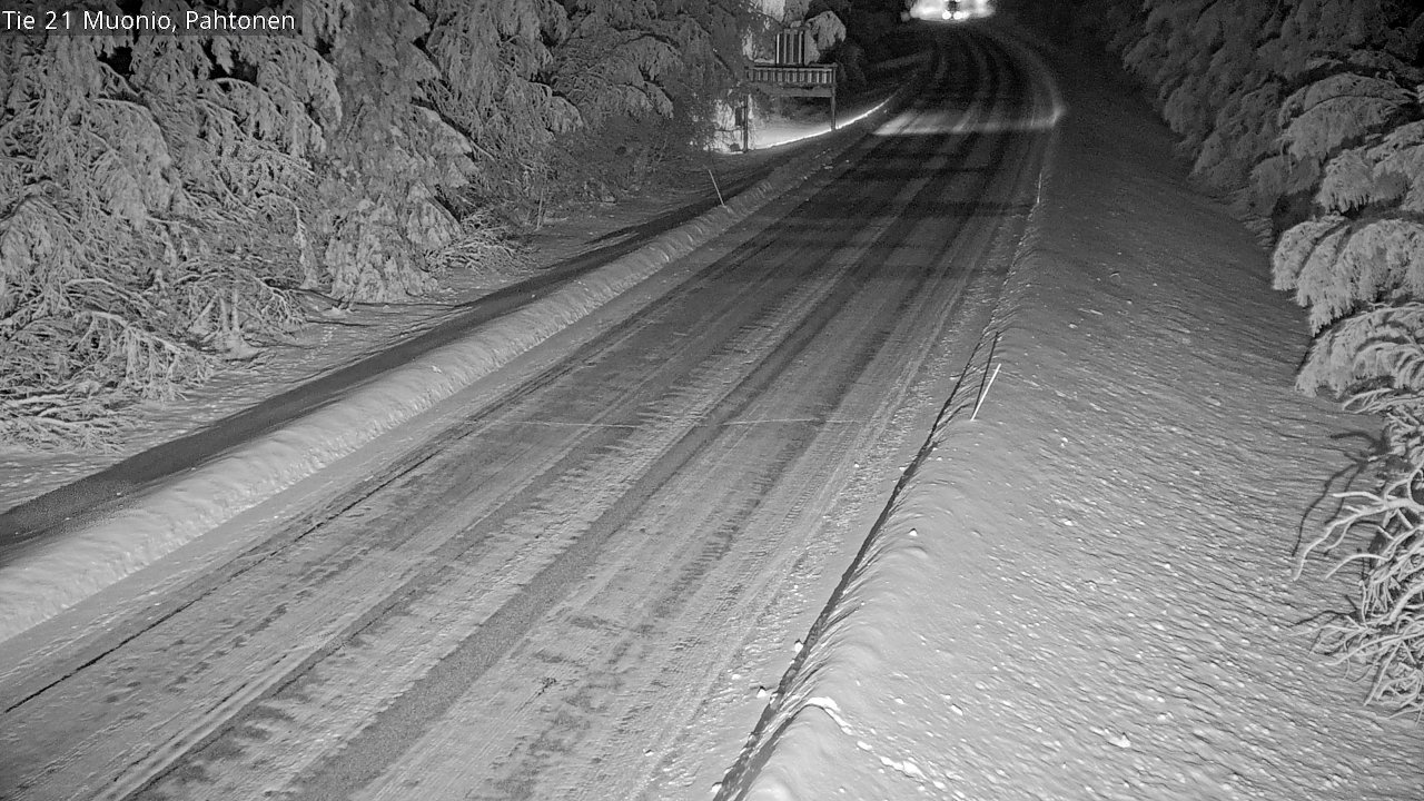 Kelikamerat Kuva Tie 21 Muonio Pahtonen, Muonio, Lappi