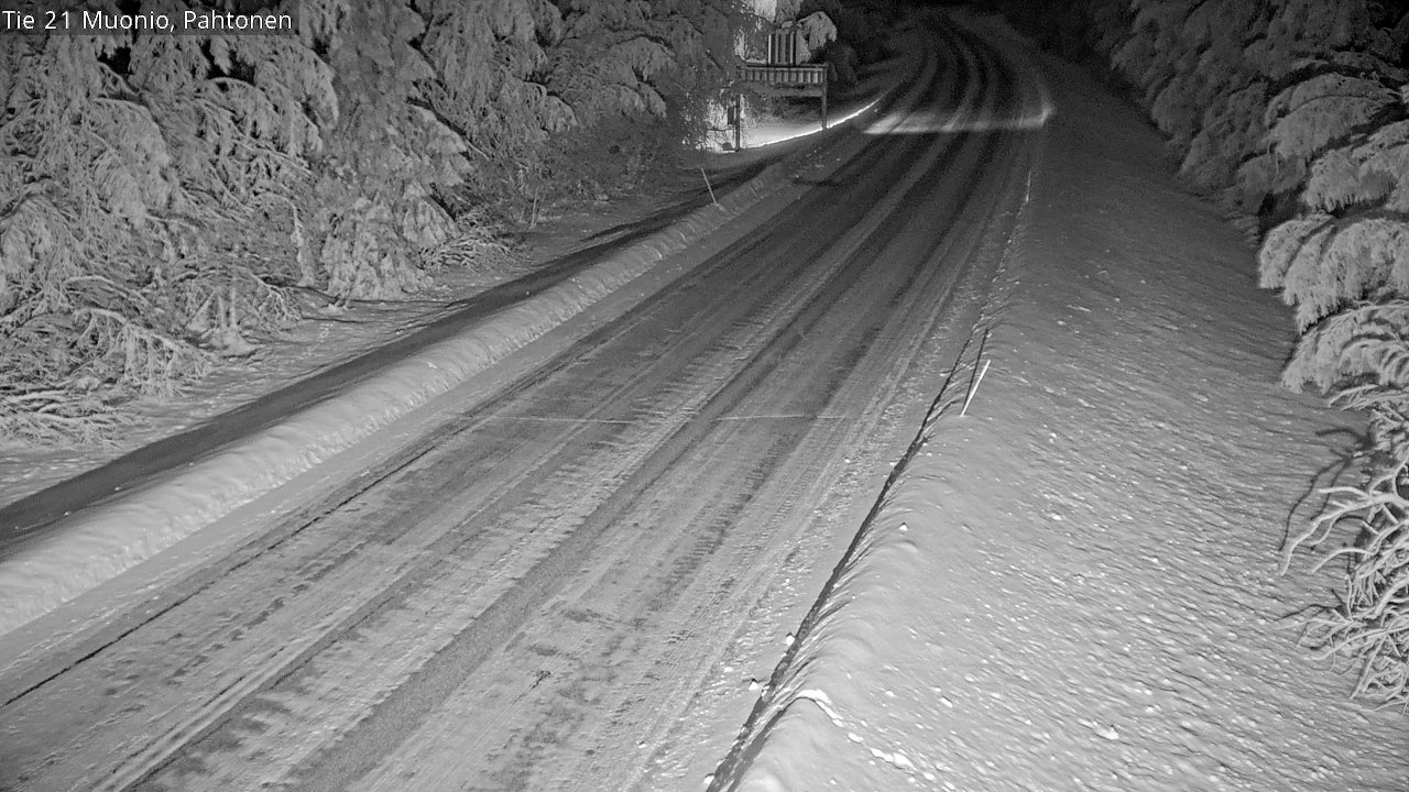 Kelikamerat Kuva Tie 21 Muonio Pahtonen, Muonio, Lappi