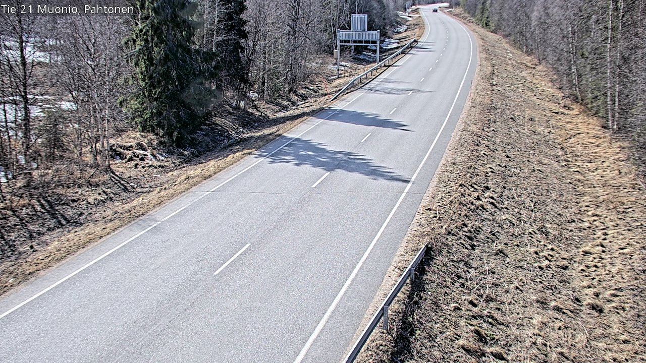 Kelikamerat Kuva Tie 21 Muonio Pahtonen, Muonio, Lappi