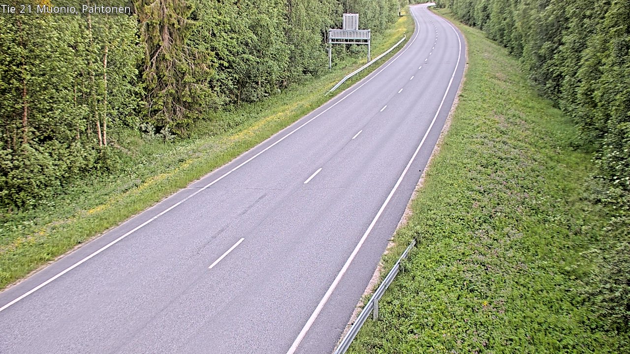 Kelikamerat Kuva Tie 21 Muonio Pahtonen, Muonio, Lappi