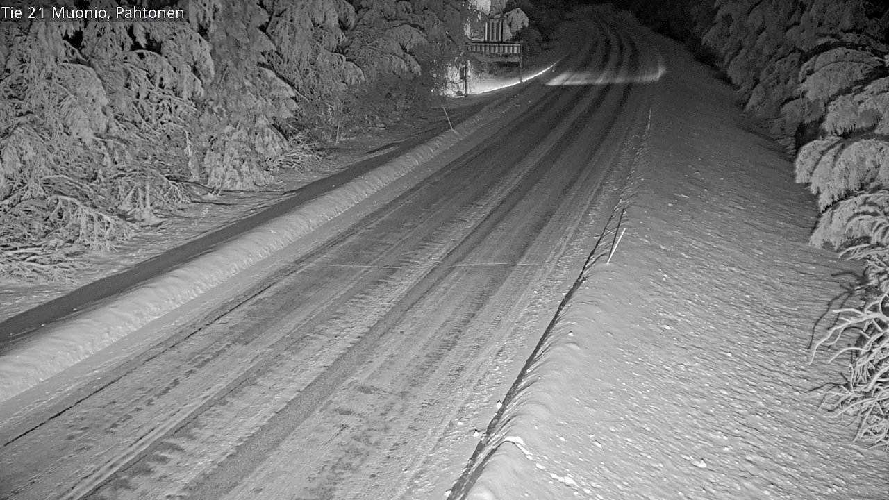 Kelikamerat Kuva Tie 21 Muonio Pahtonen, Muonio, Lappi