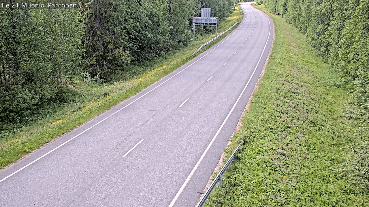 Kelikamerat Kuva Tie 21 Muonio Pahtonen, Muonio, Lappi