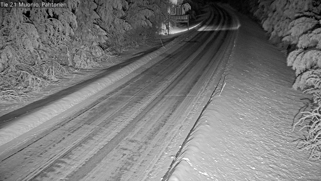 Kelikamerat Kuva Tie 21 Muonio Pahtonen, Muonio, Lappi