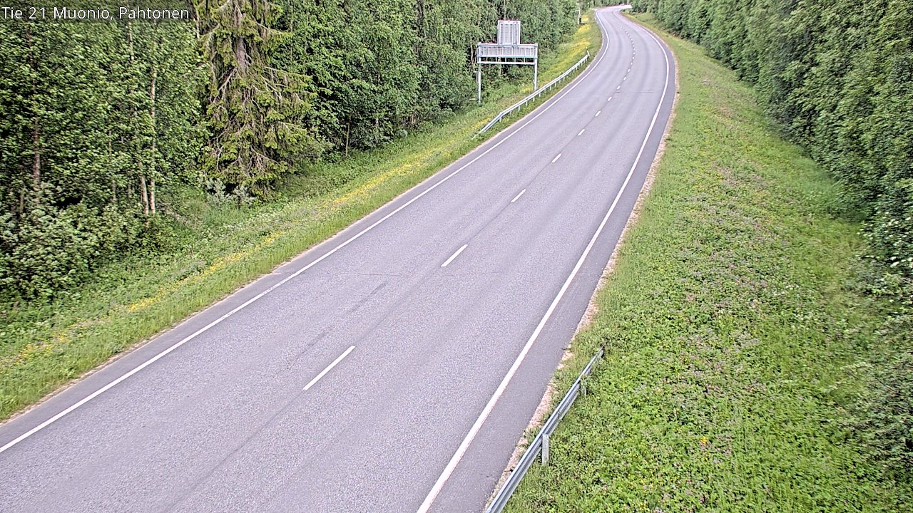 Kelikamerat Kuva Tie 21 Muonio Pahtonen, Muonio, Lappi