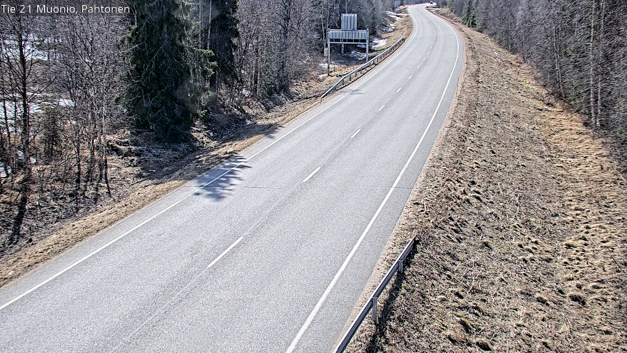Kelikamerat Kuva Tie 21 Muonio Pahtonen, Muonio, Lappi