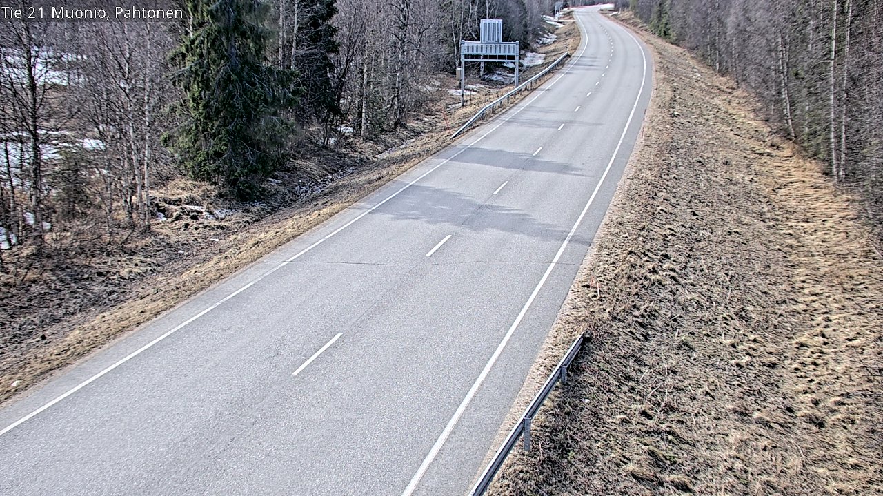 Kelikamerat Kuva Tie 21 Muonio Pahtonen, Muonio, Lappi