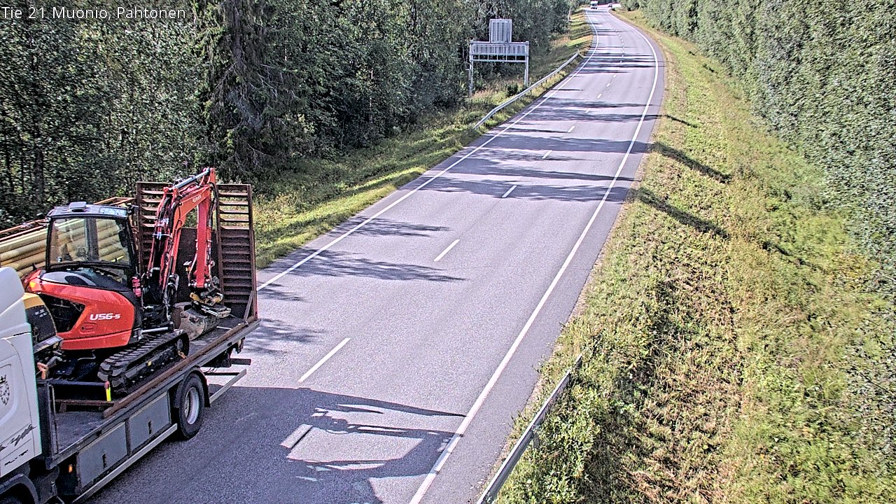 Weather Camera Image Väg 21 Muonio Pahtonen, Muonio, Lappi