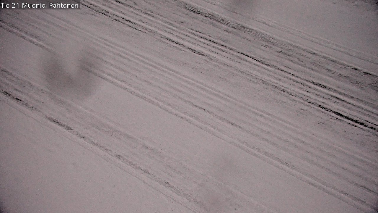 Weather Camera Image Väg 21 Muonio Pahtonen, Muonio, Lappi