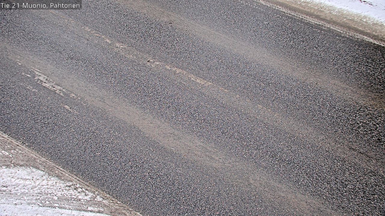Weather Camera Image Väg 21 Muonio Pahtonen, Muonio, Lappi
