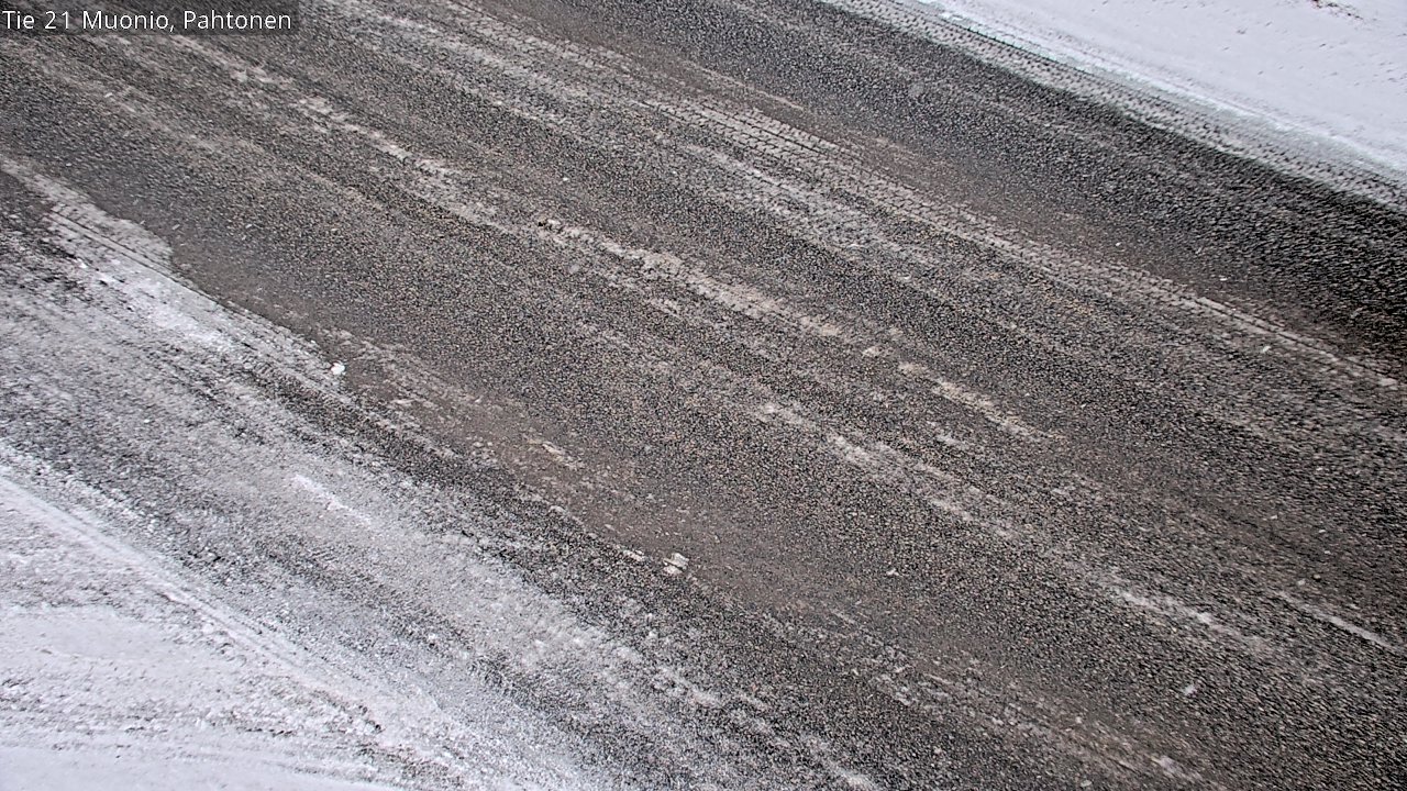 Weather Camera Image Road 21 Muonio Pahtonen, Muonio, Lappi