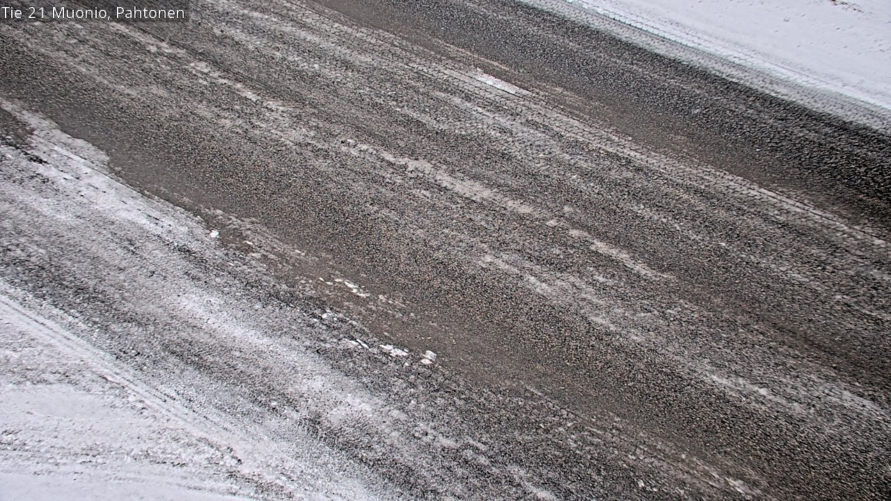 Weather Camera Image Road 21 Muonio Pahtonen, Muonio, Lappi