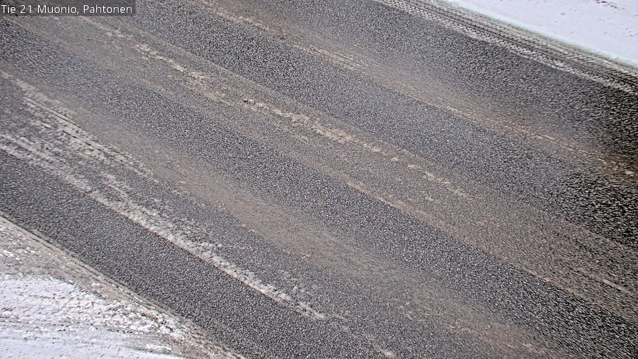Weather Camera Image Road 21 Muonio Pahtonen, Muonio, Lappi