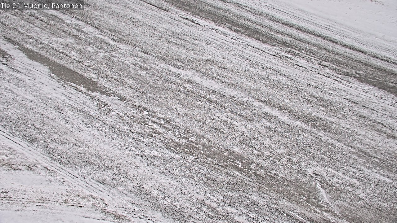 Weather Camera Image Road 21 Muonio Pahtonen, Muonio, Lappi