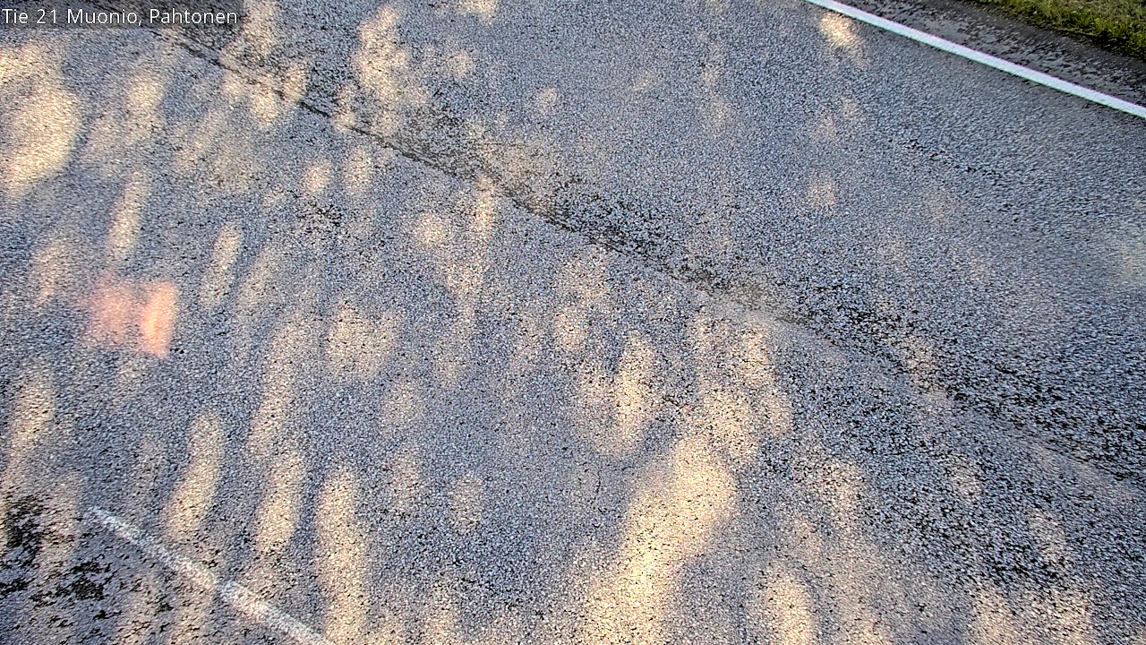 Weather Camera Image Väg 21 Muonio Pahtonen, Muonio, Lappi