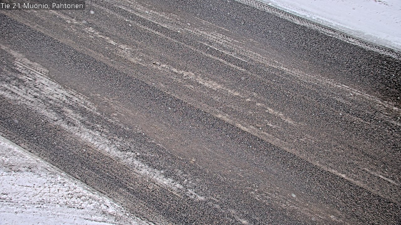 Weather Camera Image Road 21 Muonio Pahtonen, Muonio, Lappi