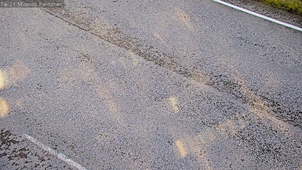 Weather Camera Image Väg 21 Muonio Pahtonen, Muonio, Lappi