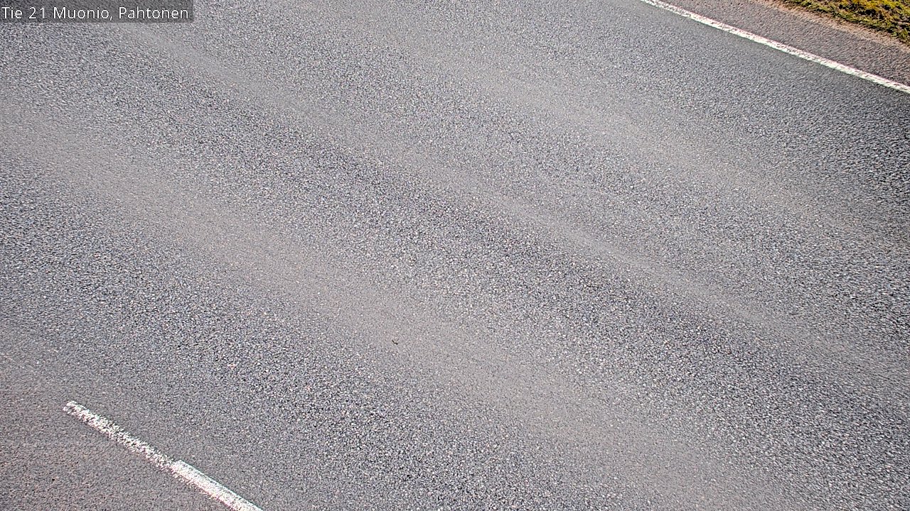 Weather Camera Image Road 21 Muonio Pahtonen, Muonio, Lappi