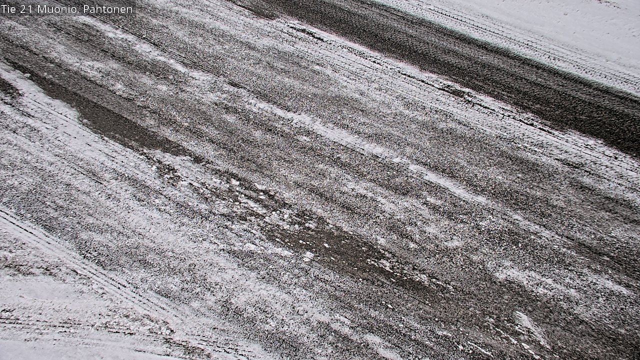 Weather Camera Image Road 21 Muonio Pahtonen, Muonio, Lappi