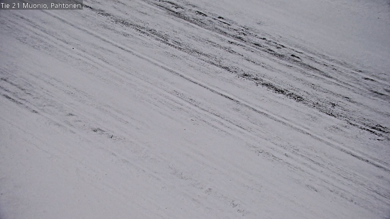 Weather Camera Image Väg 21 Muonio Pahtonen, Muonio, Lappi