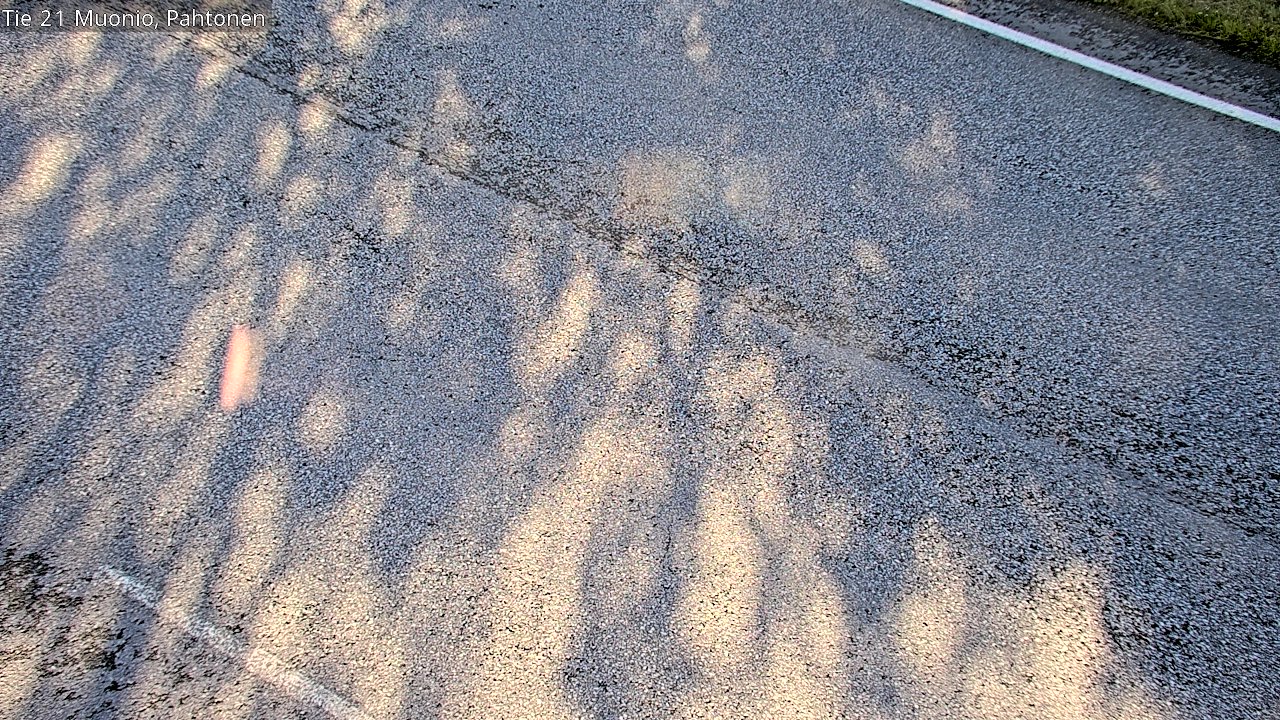 Weather Camera Image Väg 21 Muonio Pahtonen, Muonio, Lappi