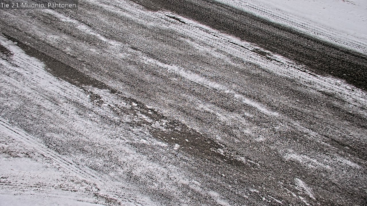 Weather Camera Image Road 21 Muonio Pahtonen, Muonio, Lappi