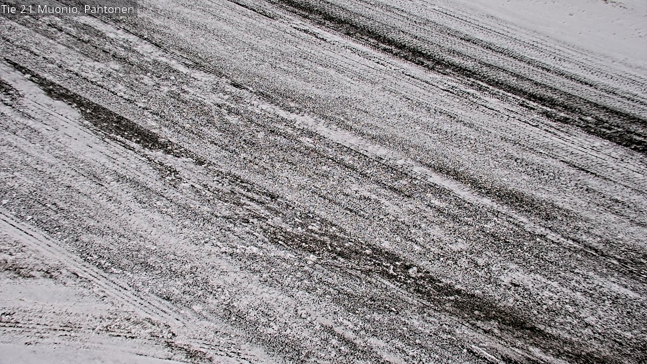 Weather Camera Image Road 21 Muonio Pahtonen, Muonio, Lappi