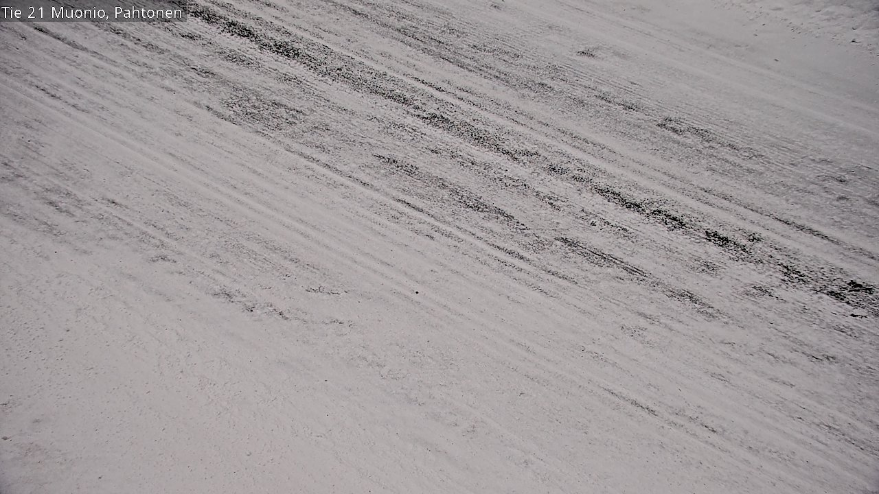 Weather Camera Image Väg 21 Muonio Pahtonen, Muonio, Lappi
