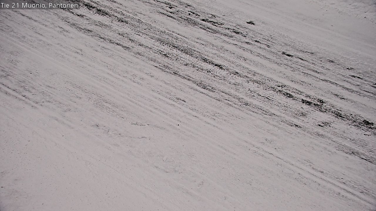 Weather Camera Image Väg 21 Muonio Pahtonen, Muonio, Lappi
