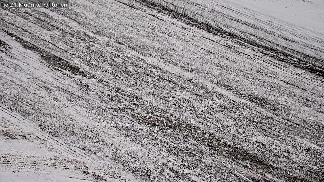 Weather Camera Image Road 21 Muonio Pahtonen, Muonio, Lappi
