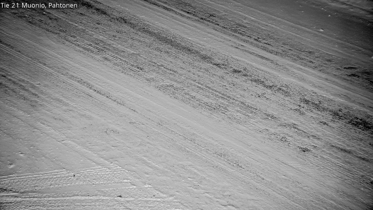 Weather Camera Image Väg 21 Muonio Pahtonen, Muonio, Lappi