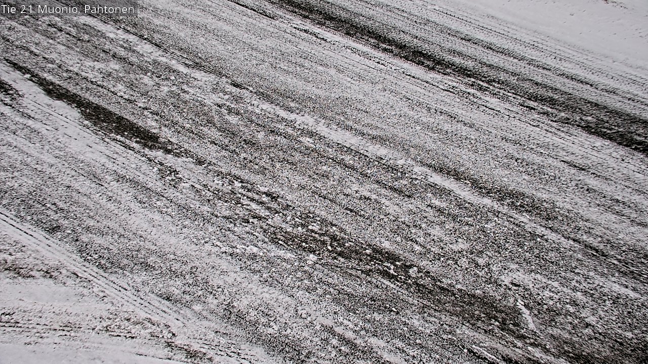 Weather Camera Image Road 21 Muonio Pahtonen, Muonio, Lappi