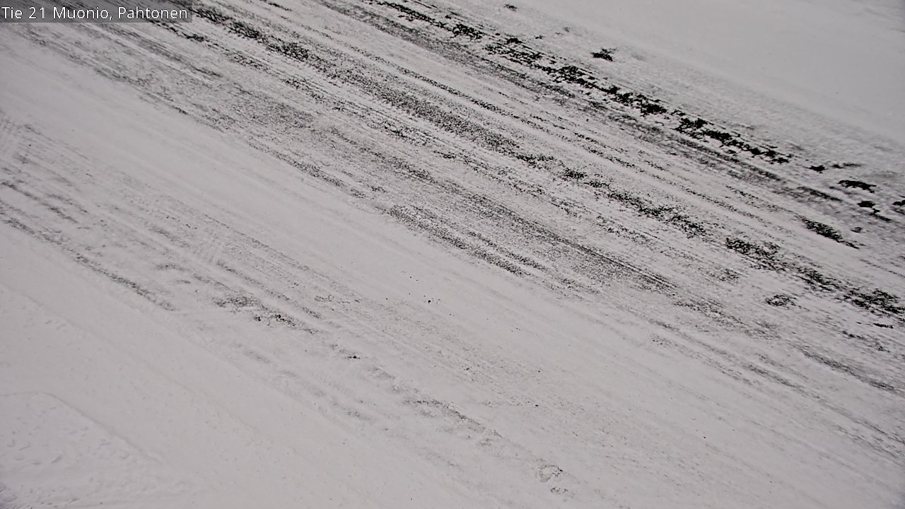 Weather Camera Image Väg 21 Muonio Pahtonen, Muonio, Lappi