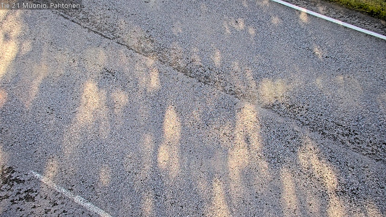 Weather Camera Image Väg 21 Muonio Pahtonen, Muonio, Lappi