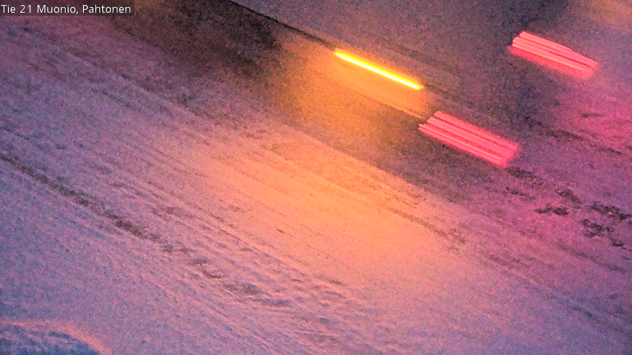 Kelikamerat Kuva Tie 21 Muonio Pahtonen, Muonio, Lappi