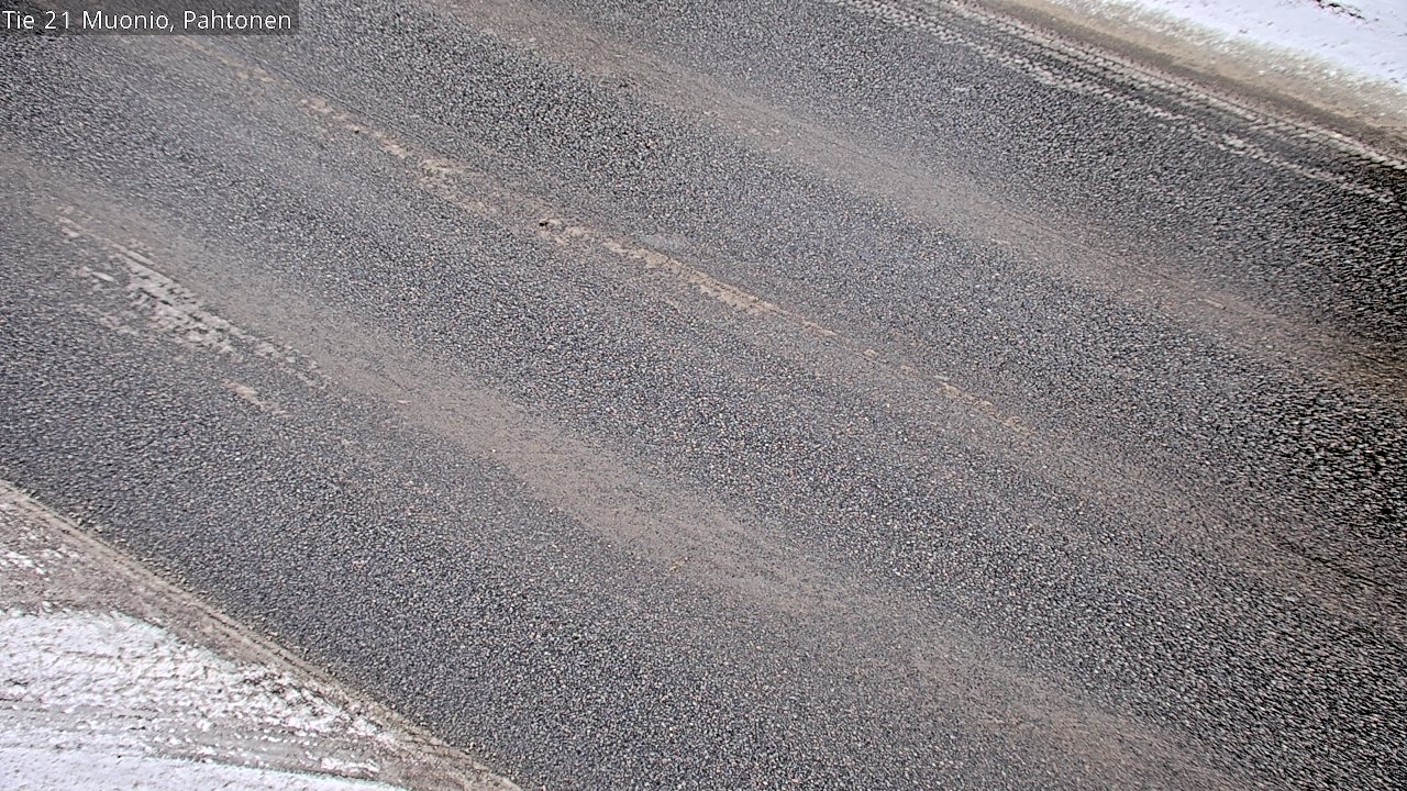 Weather Camera Image Väg 21 Muonio Pahtonen, Muonio, Lappi