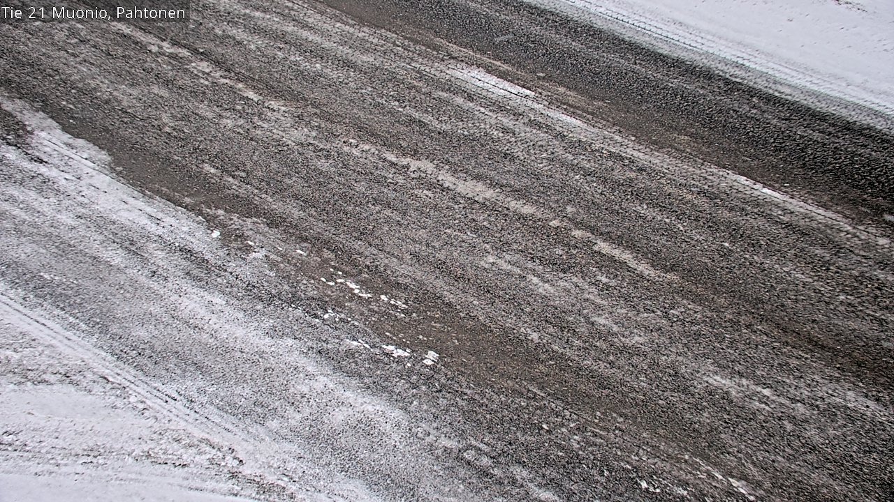 Weather Camera Image Road 21 Muonio Pahtonen, Muonio, Lappi