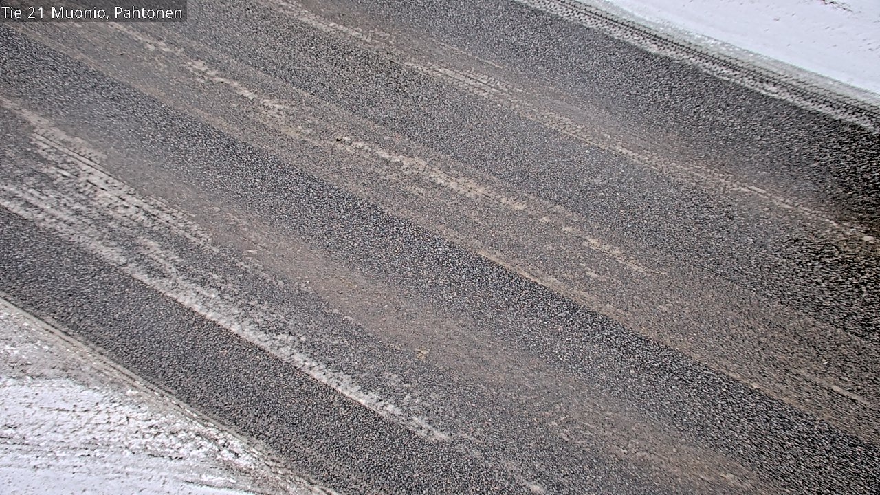 Weather Camera Image Road 21 Muonio Pahtonen, Muonio, Lappi